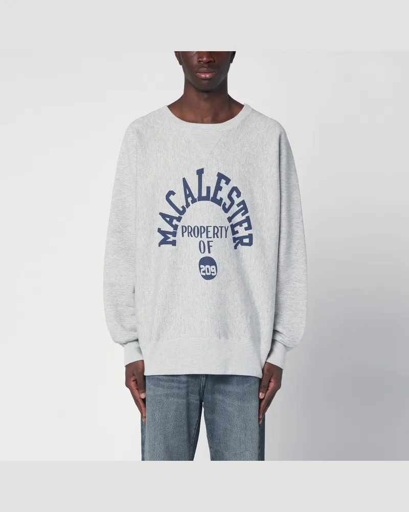 Champion Graues Sweatshirt True to Archive Reverse Weave Grau