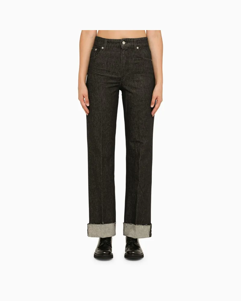 Department 5 Schwarze Jeans Babalù aus Baumwolle Schwarz