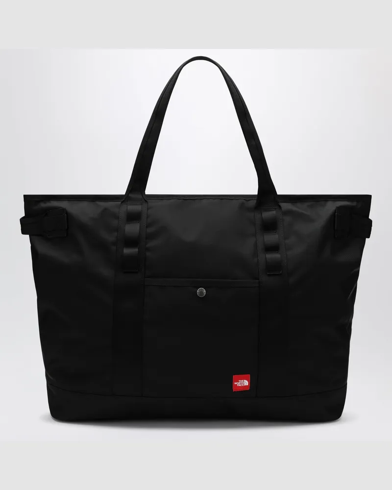 The North Face Red Box Große schwarze Nylon-Tragetasche Black