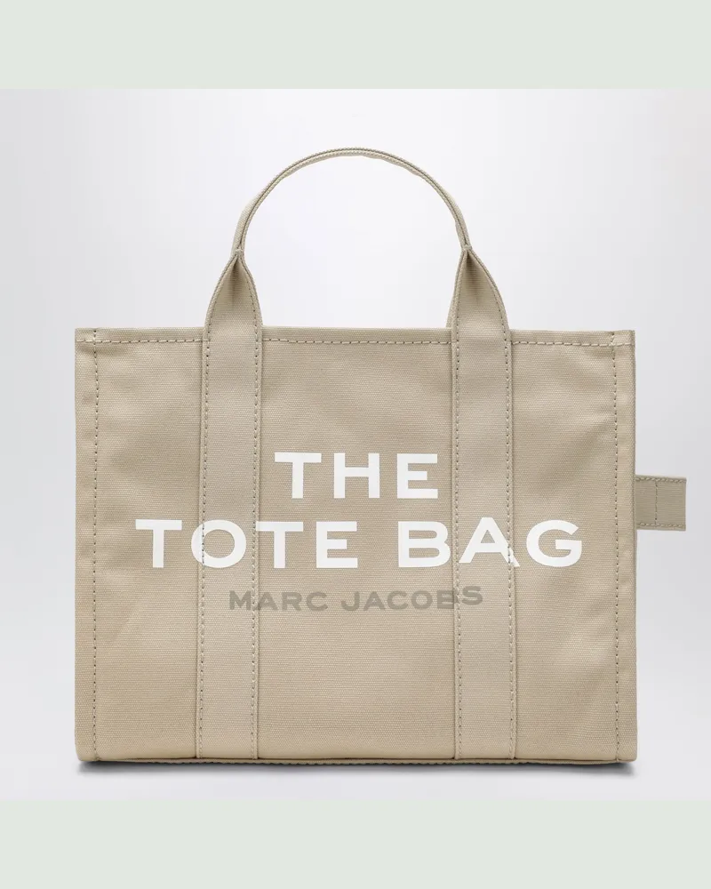 Marc Jacobs The Medium Tote Bag aus beigem Canvas Beige