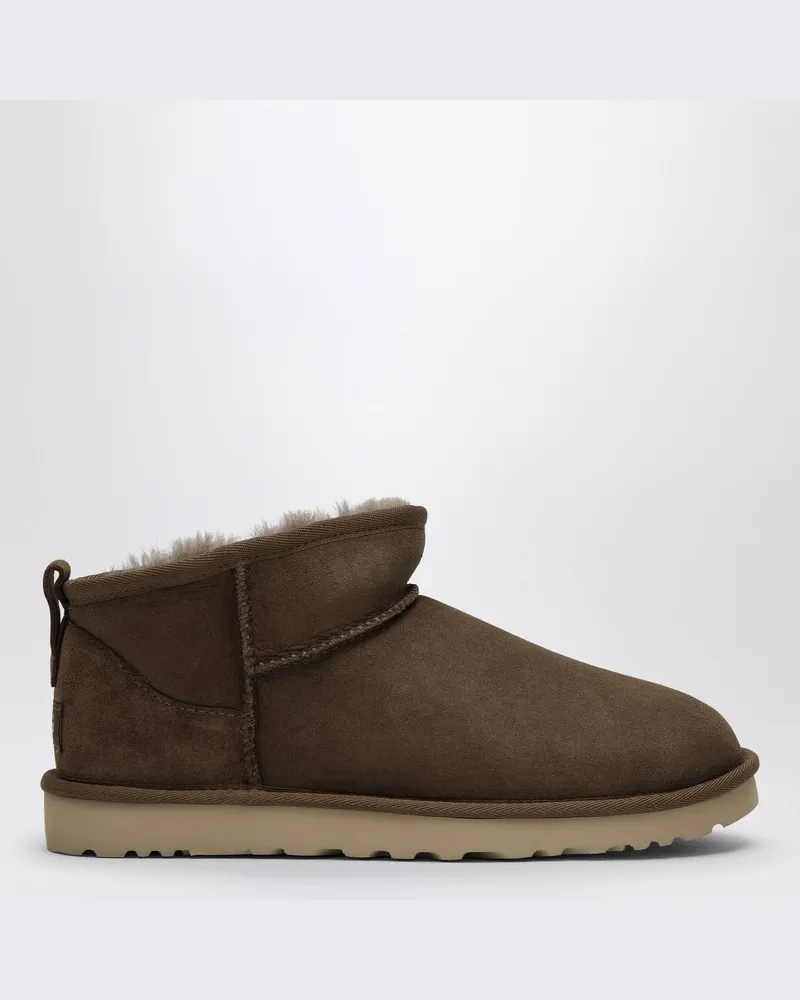 UGG Classic Ultra Mini Farbe Hickory-Stiefel Grün