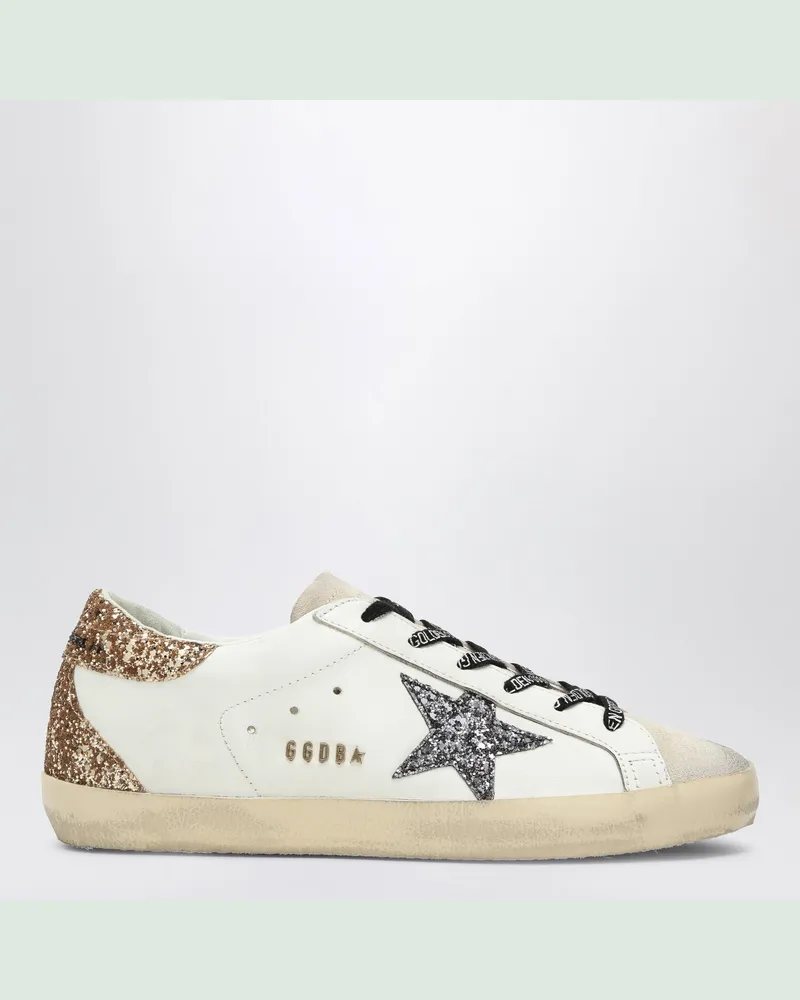 Golden Goose Sneakers Super-Star weiß/silber/gold White