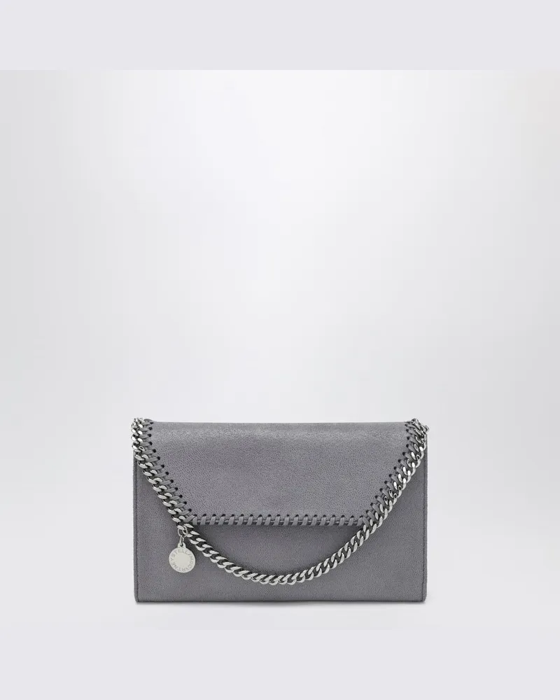 Stella McCartney Falabella Umhängetaschen-Portemonnaie in Dark Barolo Braun