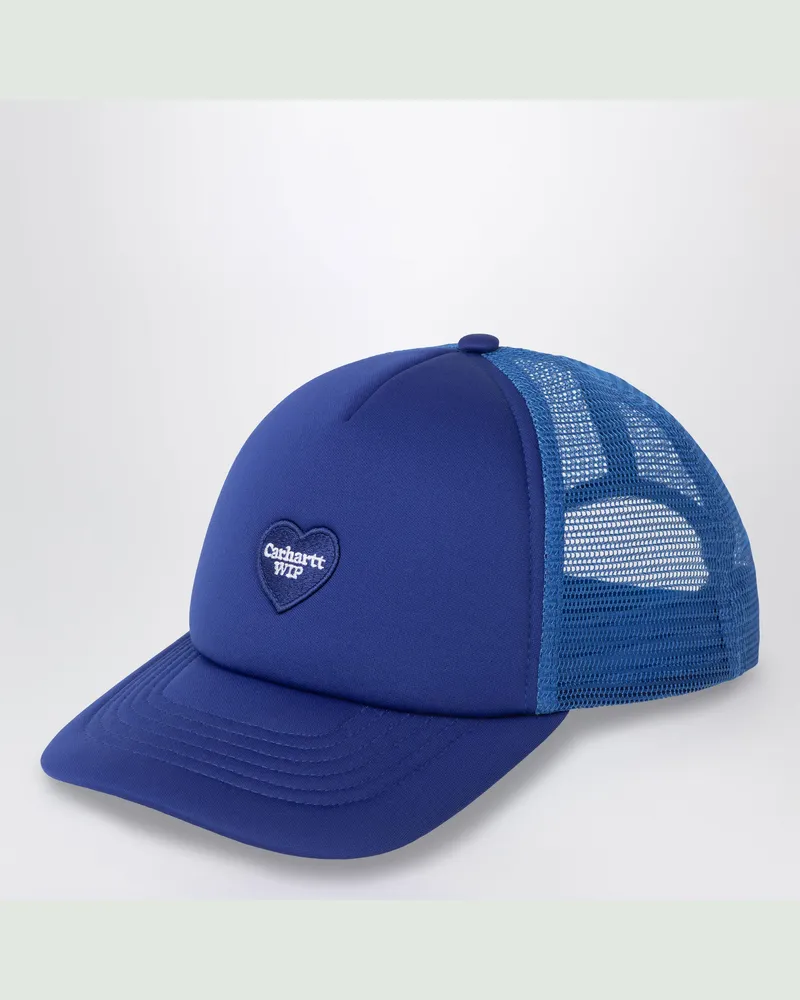 Carhartt WIP Heart Patch Trucker Cap Wolfsbane Green