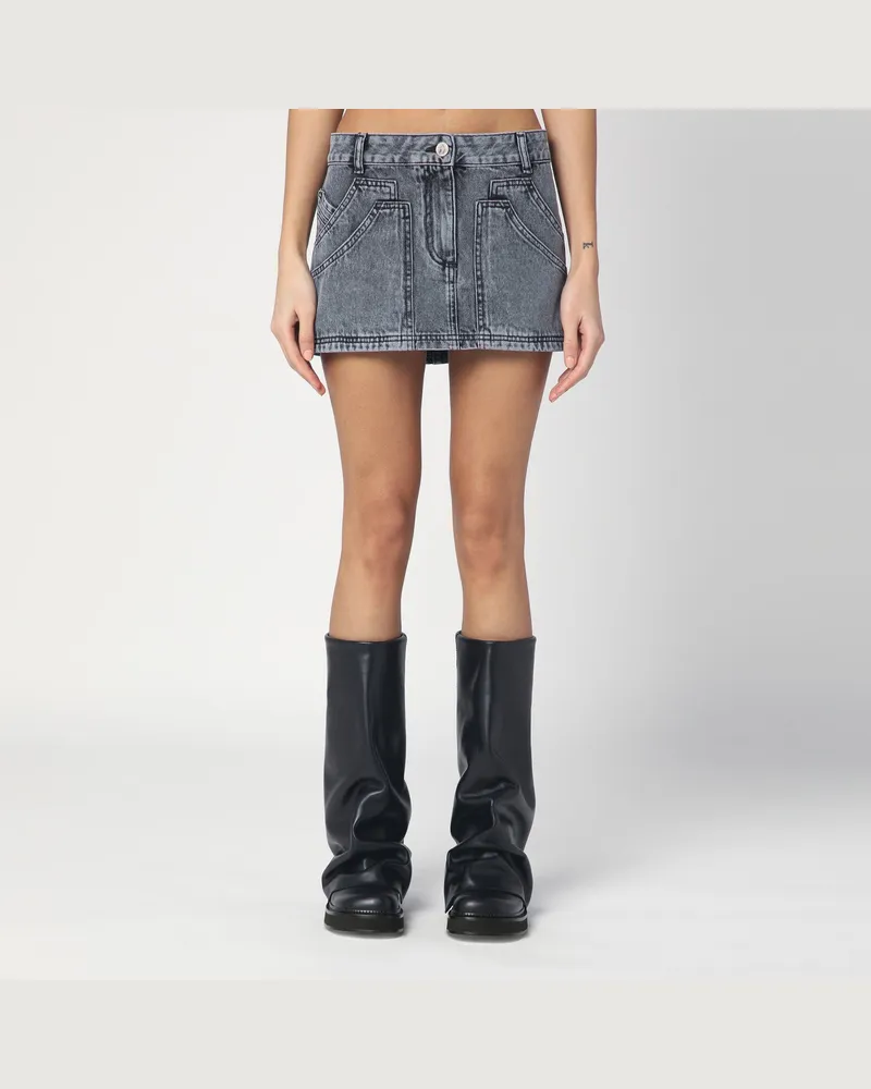ATTICO Minirock aus Denim 
