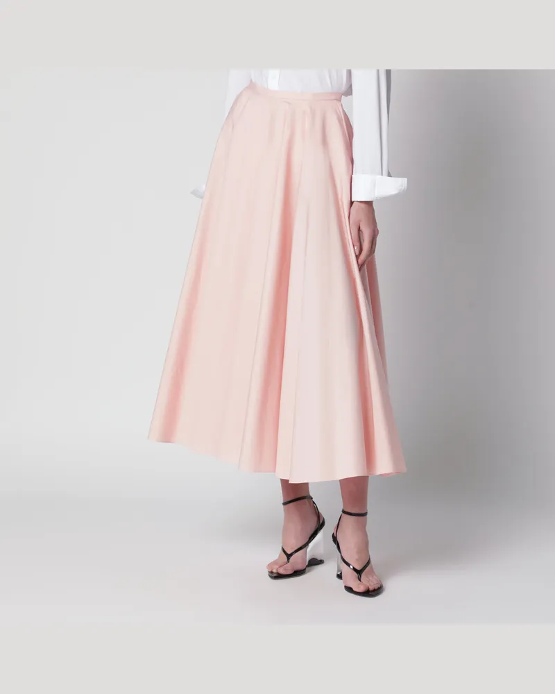 Givenchy Langer, weiter Rock in Hellrosa Pink