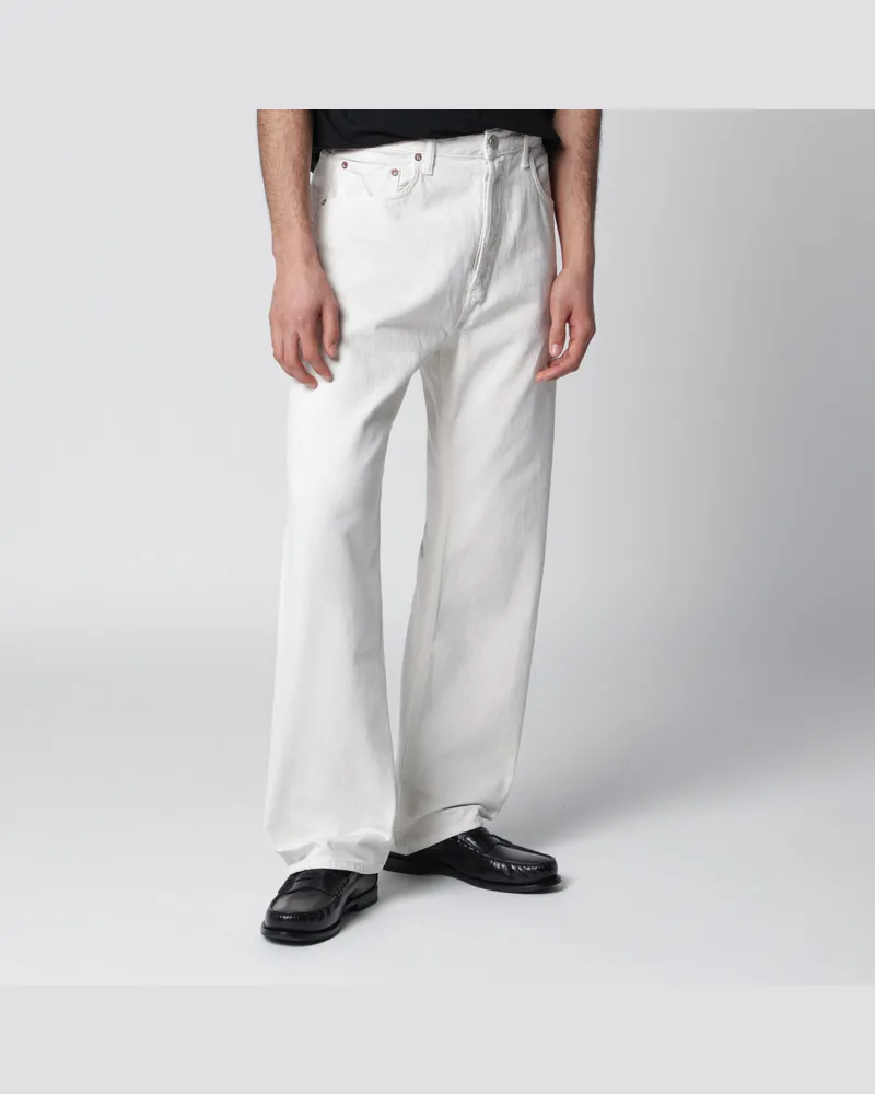 AGOLDE Weiße Hose aus regeneriertem Denim White