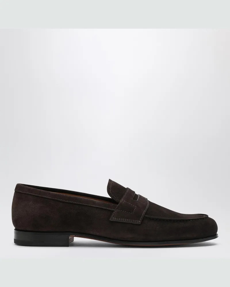 Church's Braune Heswall-Loafer aus Wildleder 