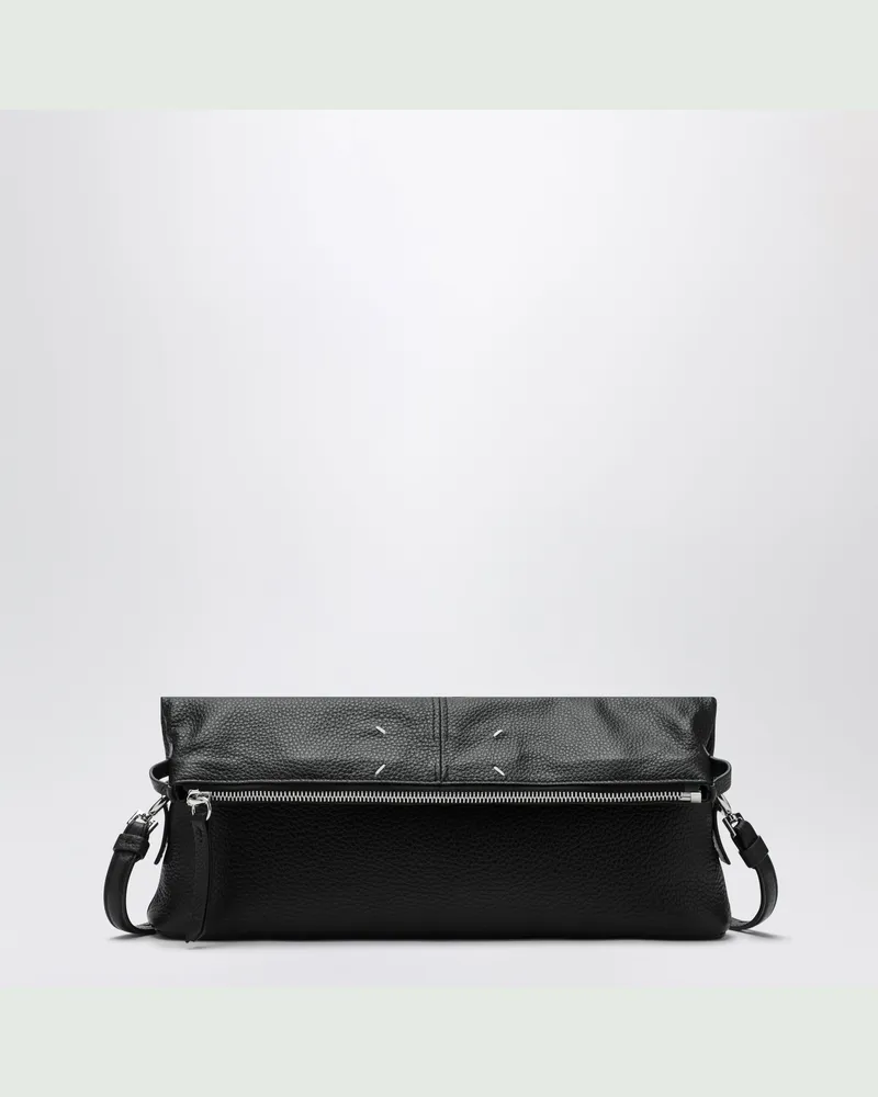 Maison Margiela 5AC Soft Pouch aus weichem Kalbsleder in Schwarz Black