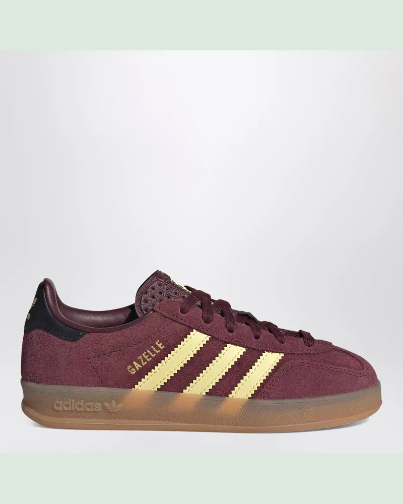 adidas Sneakers Gazelle Indoor Maroon/Almost Yellow/Gold Metallic Brown