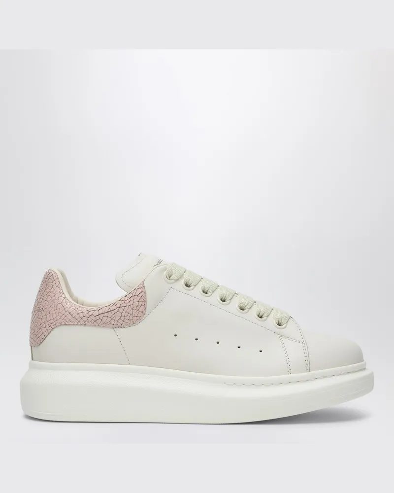 Alexander McQueen Weiß/rosa Oversize-Sneakers Weiß