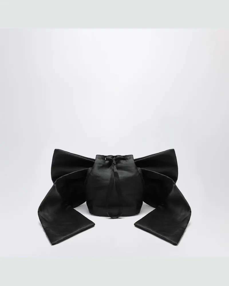 DOUUOD Adda-Tasche mit schwarzer Schleife Black