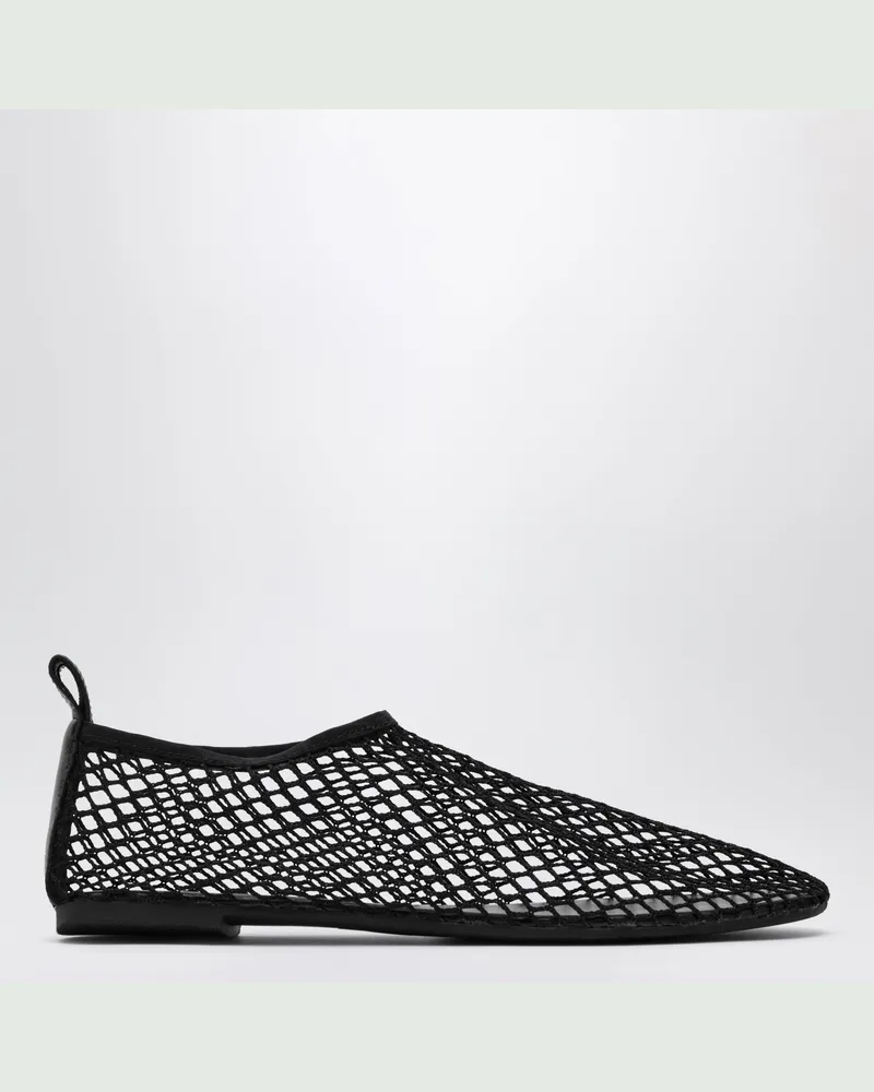 SENSO Ballerinas aus Meshstoff in Ebenholzfarbe Black