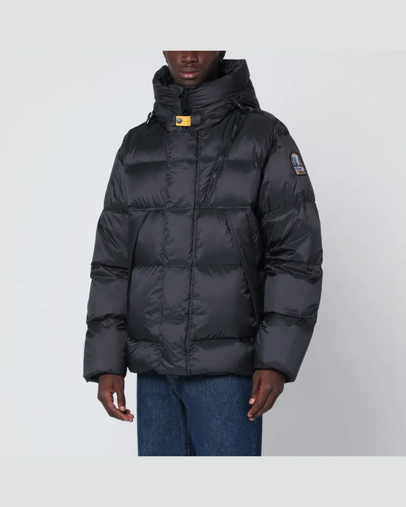 Parajumpers Schwarze Cloud Daunenjacke mit Kapuze Black
