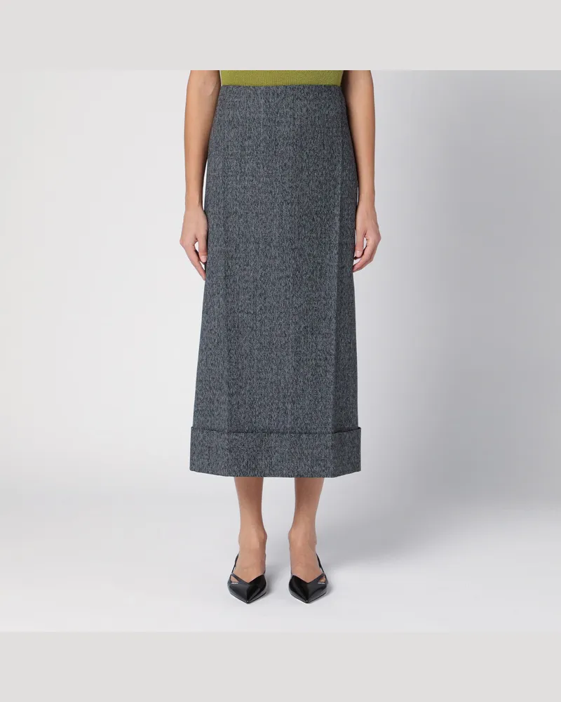 Prada Midirock aus Mouline Black