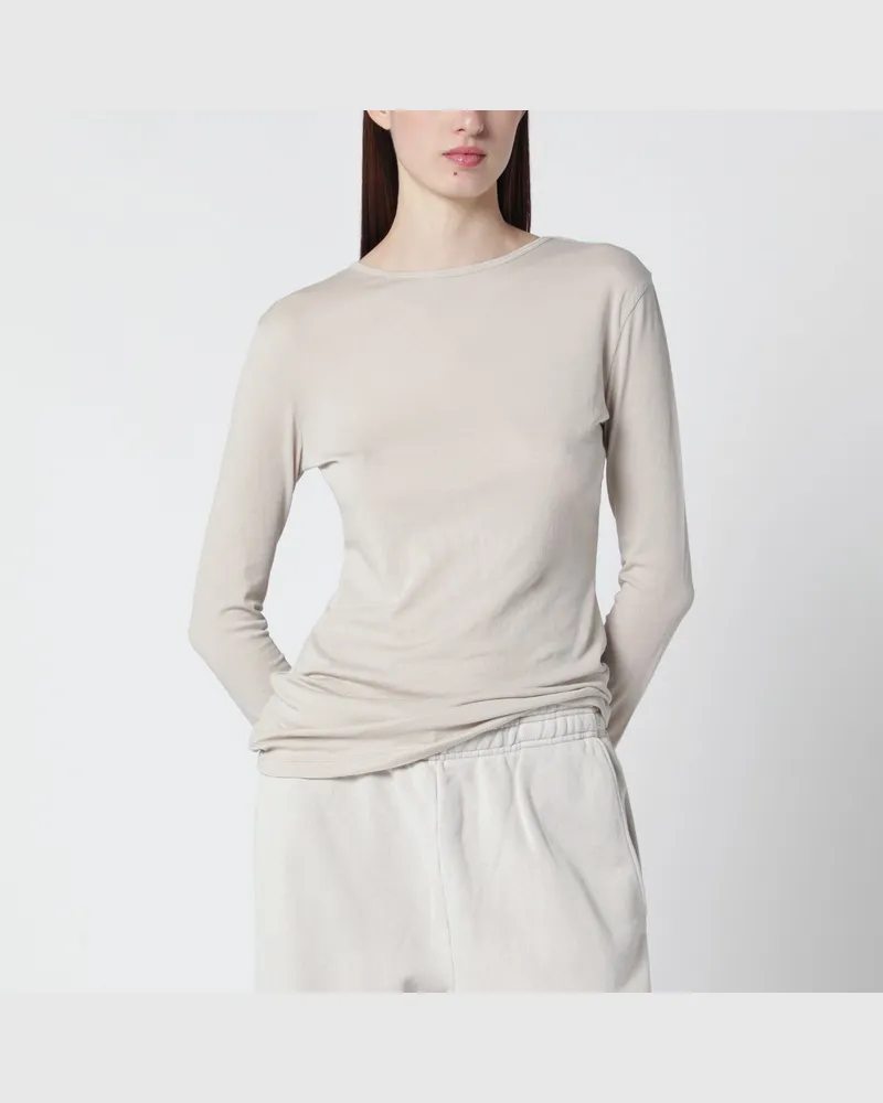 Entire Studios Vintage weißer Pullover aus Baumwollmischung White