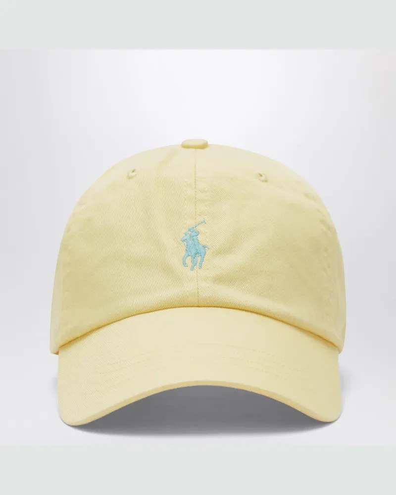Ralph Lauren Gelbe Baseballkappe mit Logo 