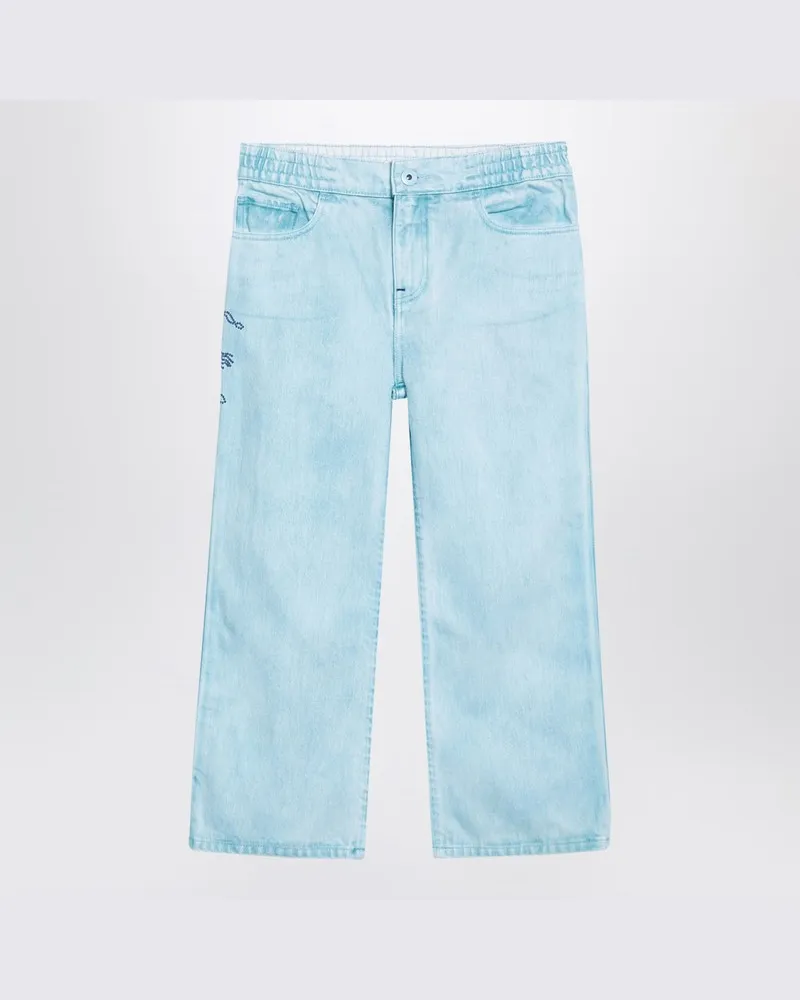 Burberry Hellblaue Jeans aus Denim mit EKD Blau