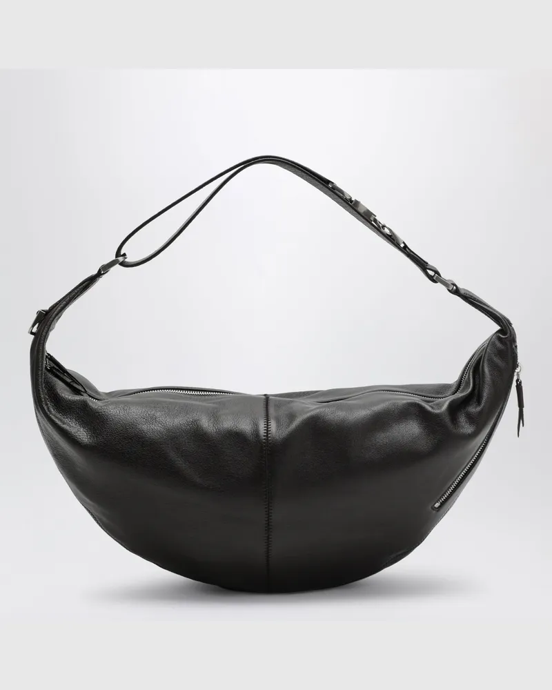 Christophe Lemaire Tasche Quiver Clip in Dunkelbraun aus Leder Brown