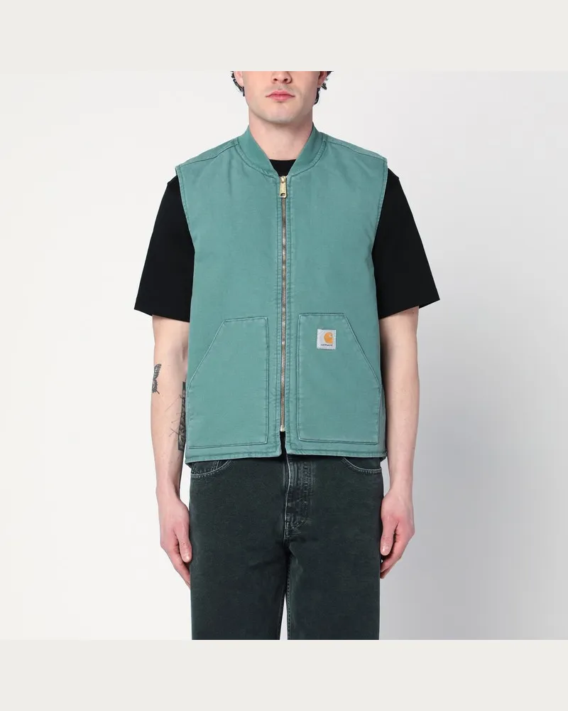Carhartt WIP Silberkieferfarbene klassische Weste Grau