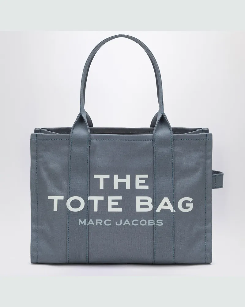 Marc Jacobs Große Blue Shadow Tragetasche aus Canvas 