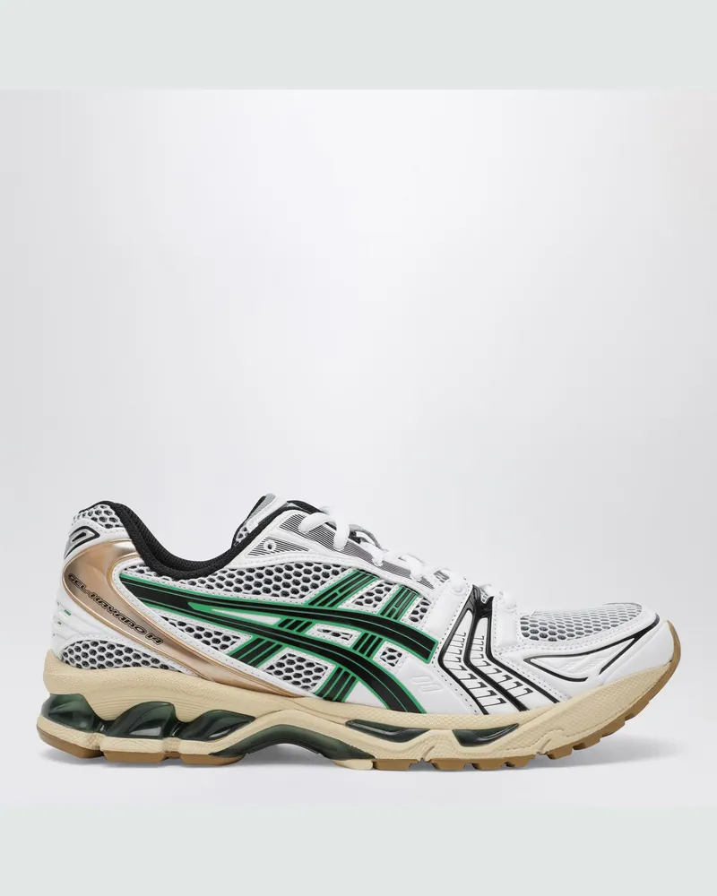 Asics Gel-Kayano 14 Sneaker in White/Hinoki Beige White