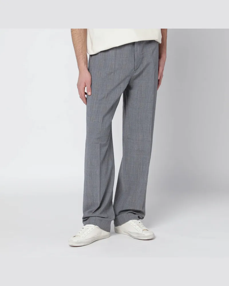 Golden Goose Graue Hose im Prince-of-Wales-Muster Grey