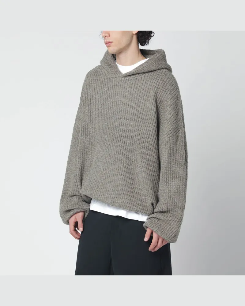 Fear of God Graues Waffelstrick-Sweatshirt Grau