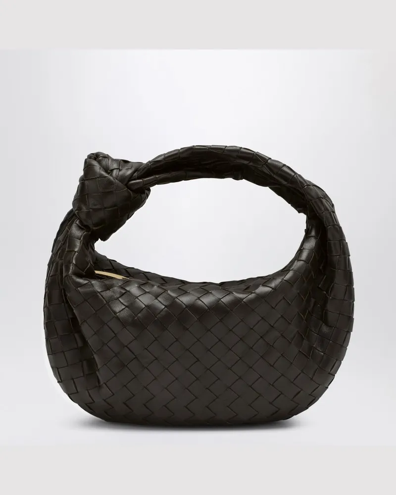 Bottega Veneta Kleine Jodie-Tasche in der Farbe Fondant Braun