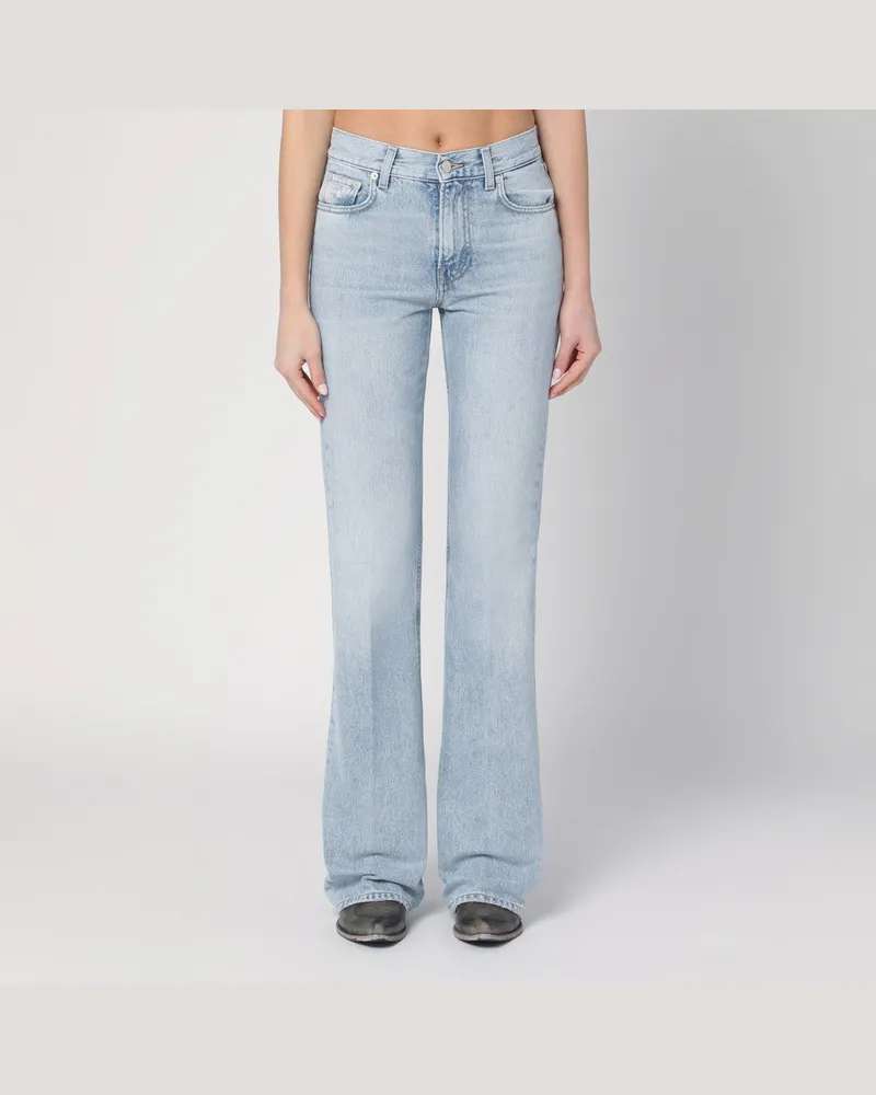 Haikure Hellblaue ausgewaschene Jeans Flora Blue