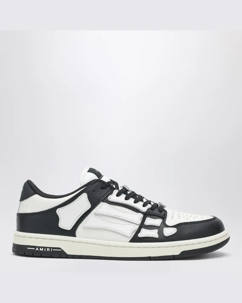 Amiri Skel Top Low Sneaker weiß/schwarz Mehrfarbig