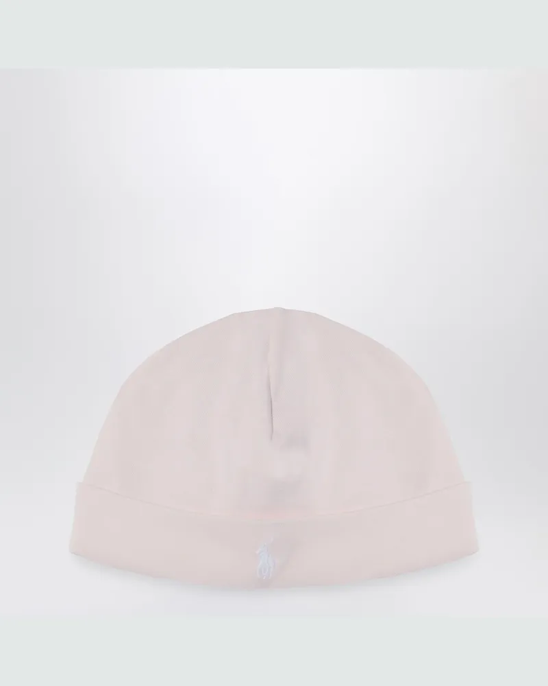 Ralph Lauren Hellrosa Mütze aus Baumwolle mit Logo Pink