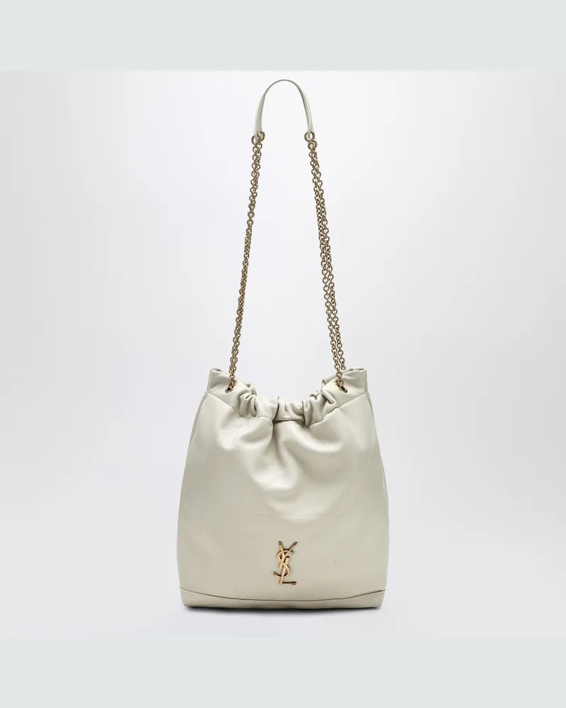 Saint Laurent Jamie 4.3 Pochonbeutel Creme Yellow