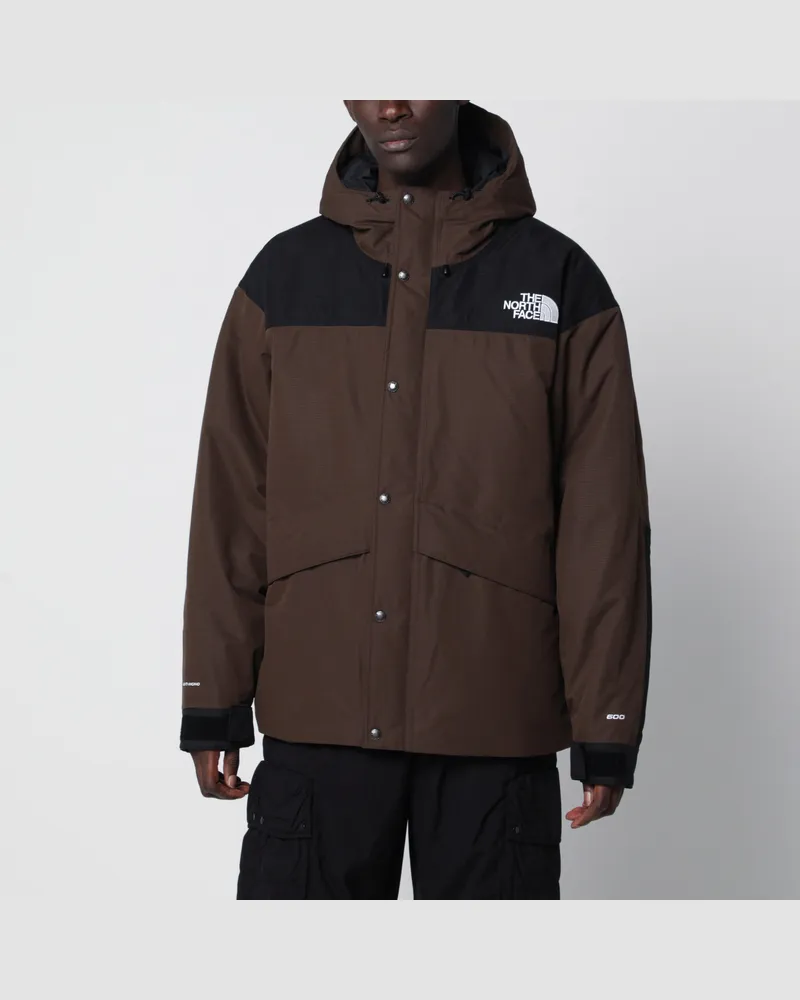 The North Face Mountain Daunenjacke in Dunkelbraun Brown