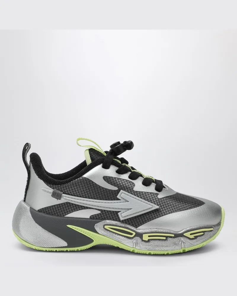 OFF-WHITE For Jumping Sneakers in Dunkelgrau/Silber Grau