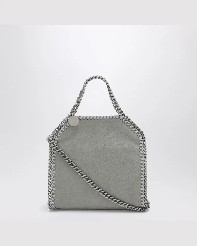 Stella McCartney Falabella Micro-Tote in Hellgrau Grau