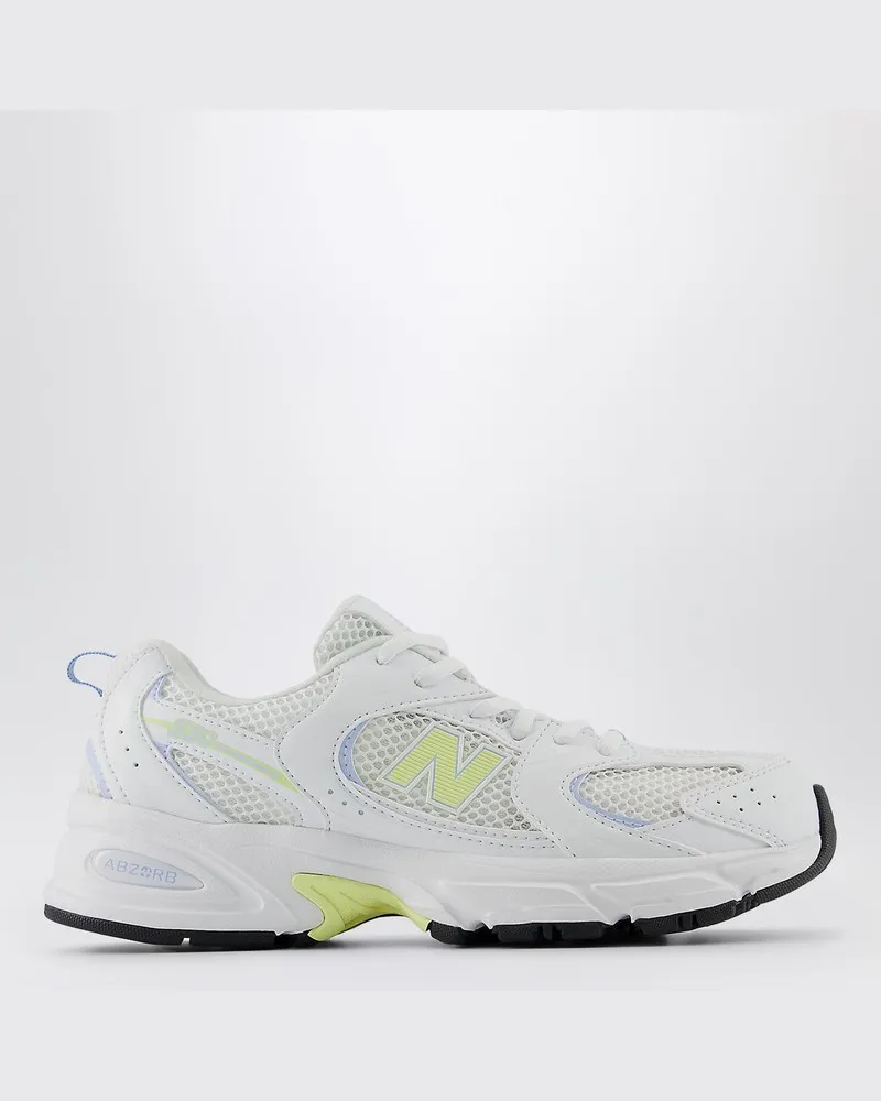 New Balance Sneaker 530 White/Parchment Weiß