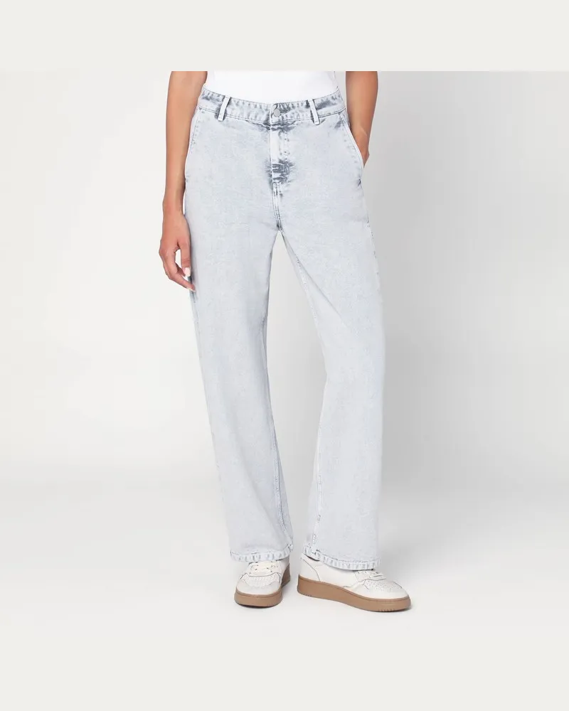Carhartt WIP Pierce Pant Straight Black Chalk Wash Schwarz