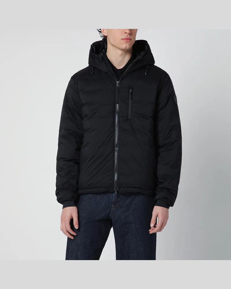 Canada Goose Lodge Black Label Jacke mit Kapuze Black