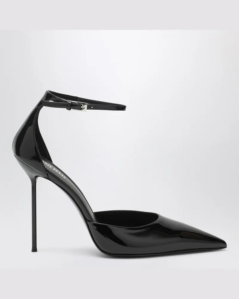 Paris Texas Lidia Pumps aus schwarzem Lackleder Black