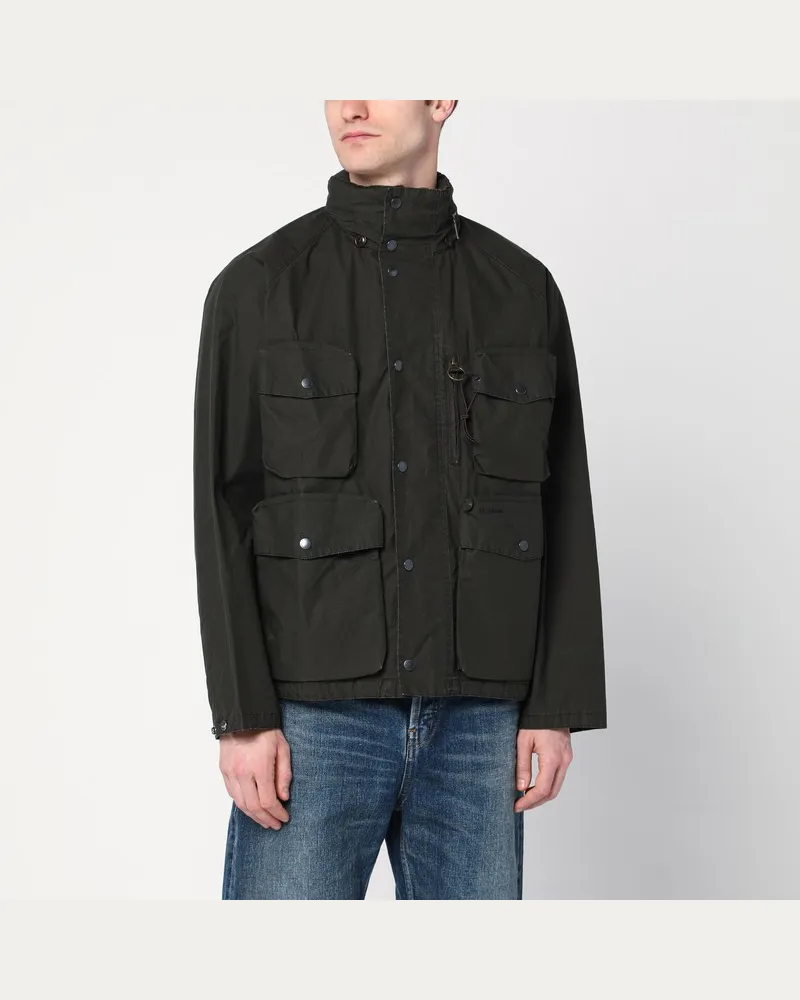 Barbour Westmorland-Regenjacke in Dunkelgrün Grün
