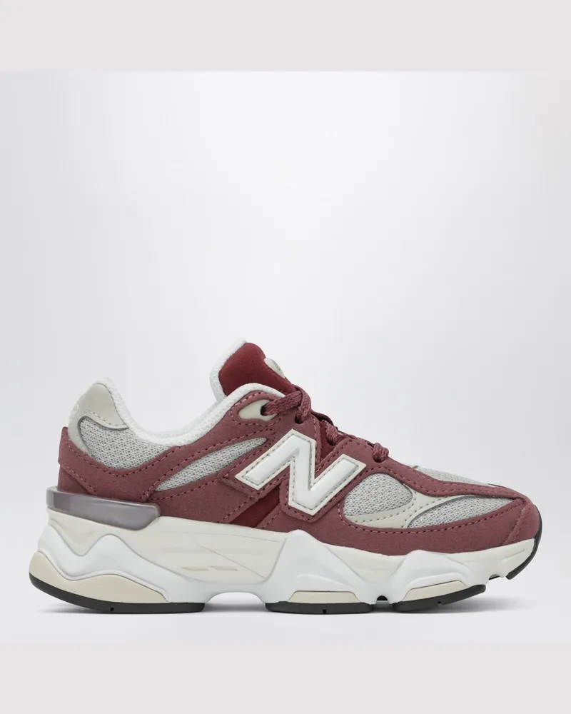 New Balance 9060 LACE Sneaker Washed Burgundy/White Rot