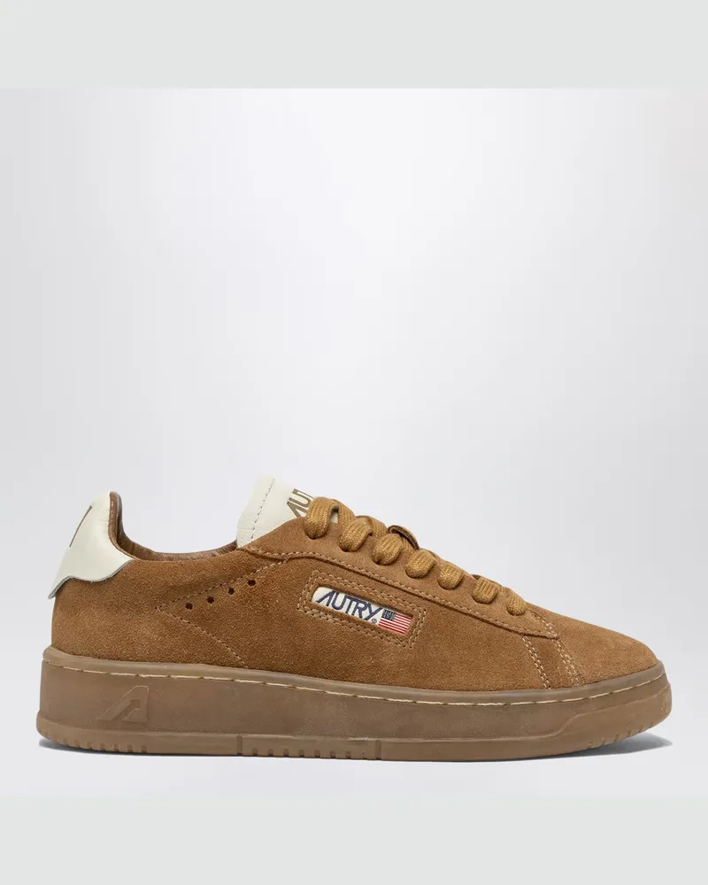 AUTRY Sneakers Dallas aus braunem Wildleder Brown
