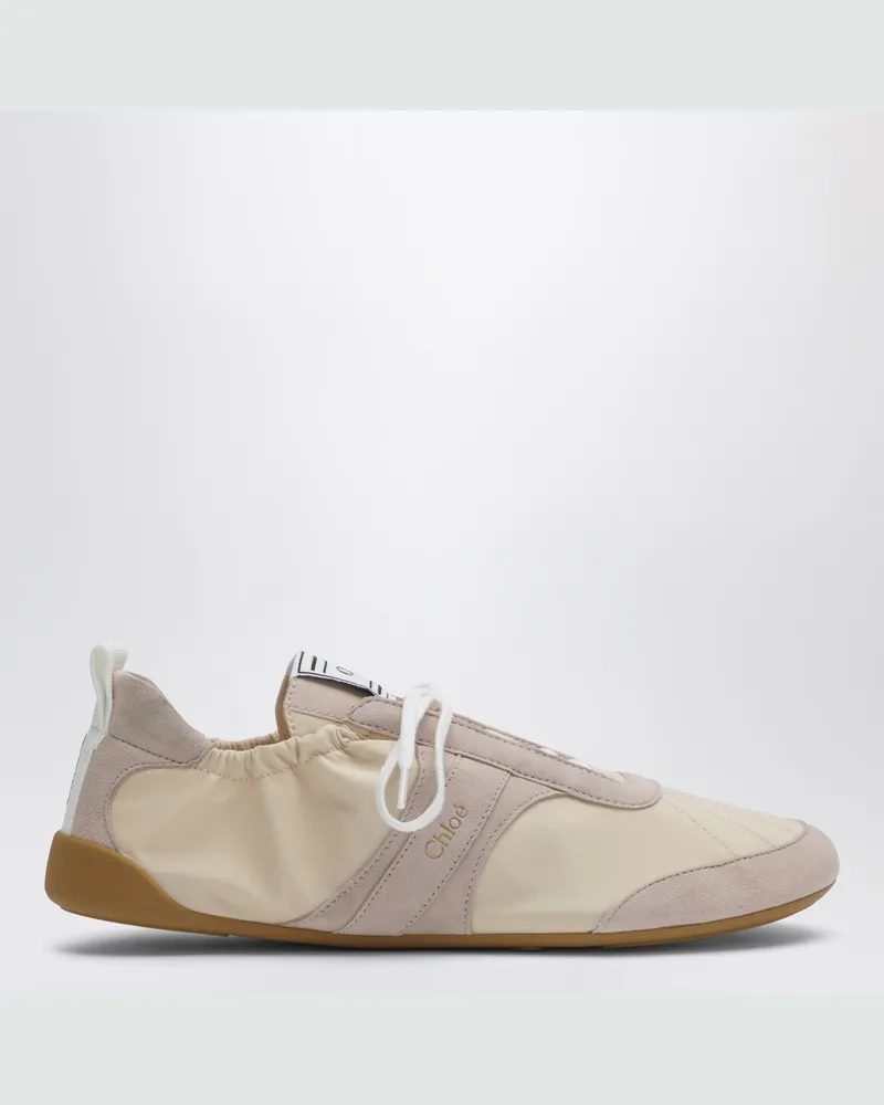 Chloé Kick Sneaker in Blushy Beige Beige