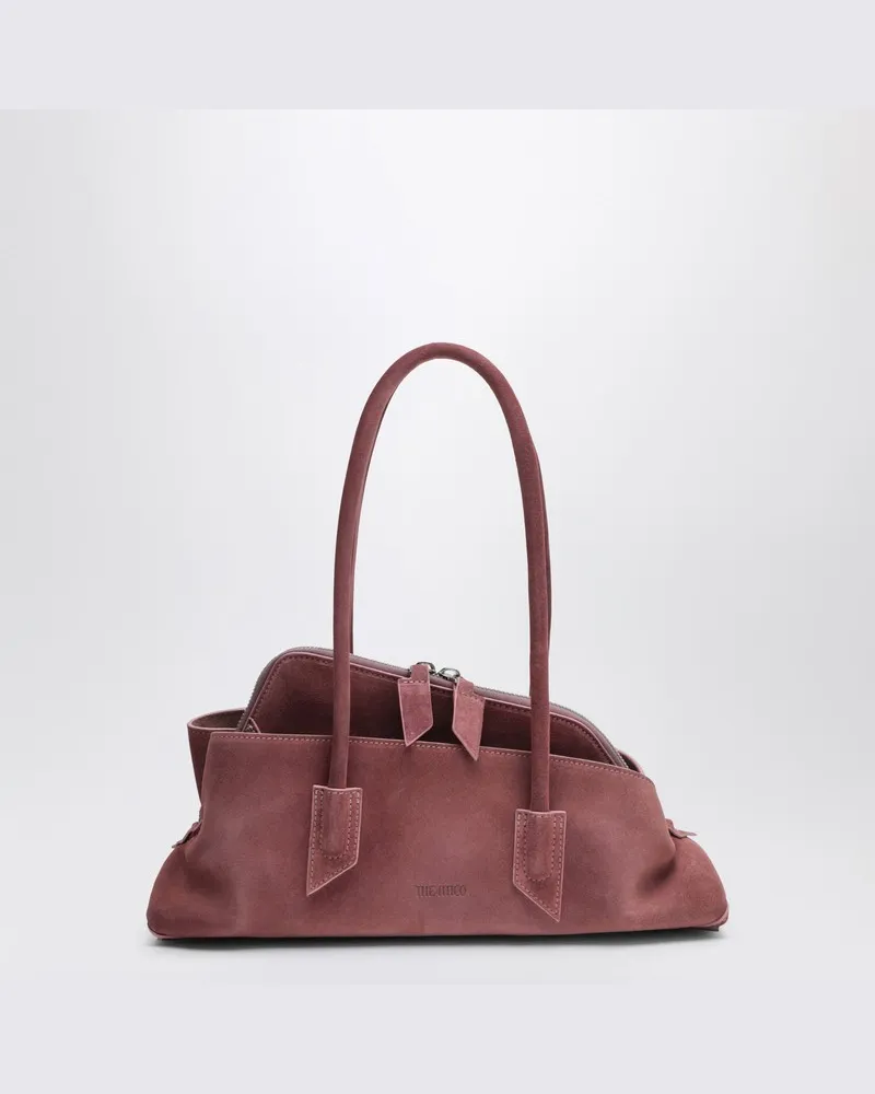 ATTICO Tasche La Passeggiata Small aus rosa Wildleder Rosa