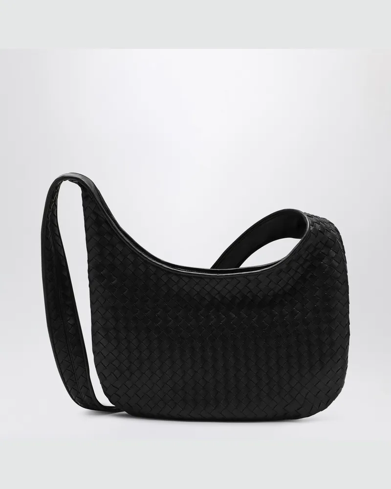 Bottega Veneta Veneto Tasche aus schwarzem Intrecciato Black