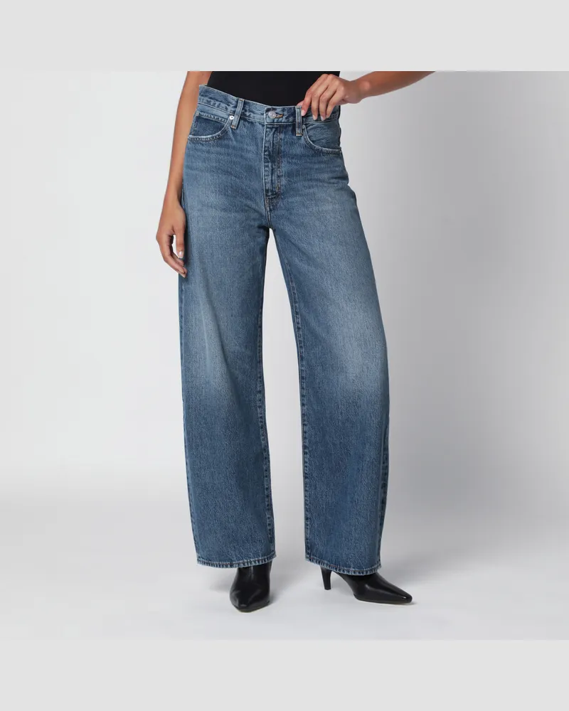 Frame Denim The Bow jeans in Soundwave Blue
