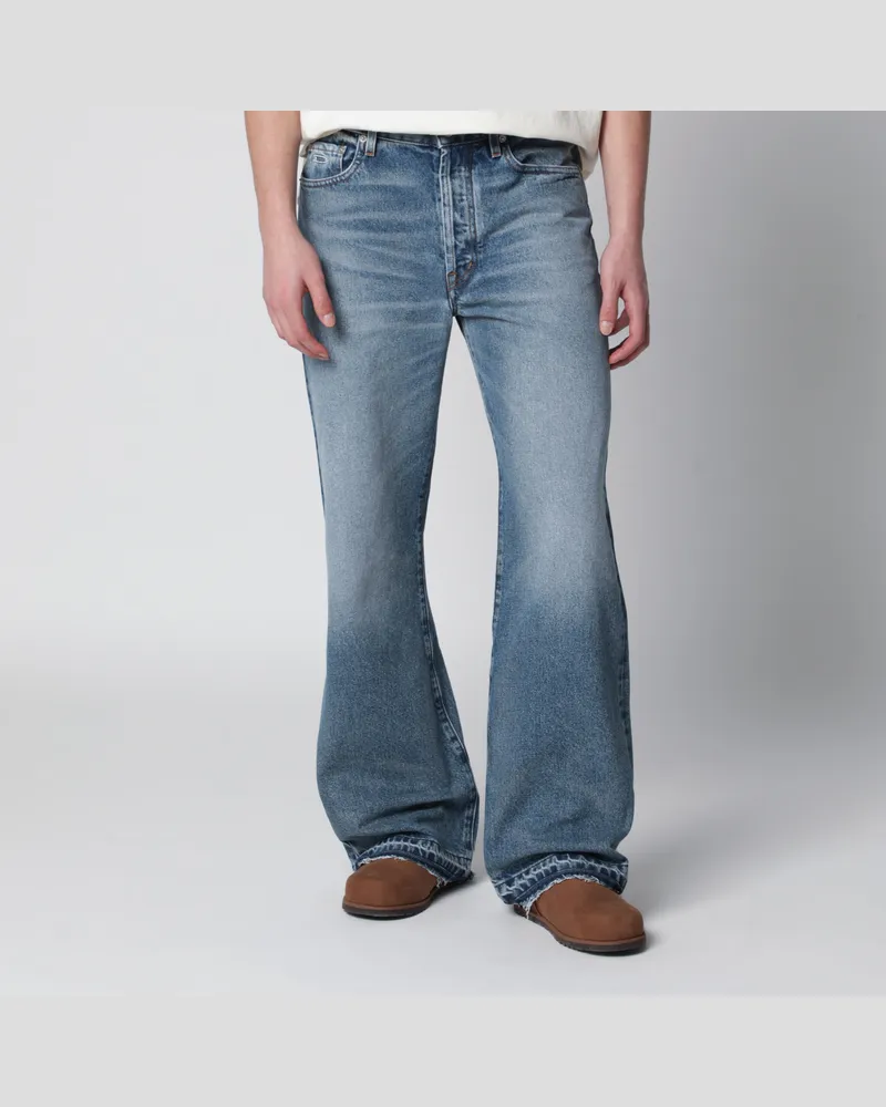 GALLERY DEPT. Mittelblaue Jeans mit Used-Effekt Light