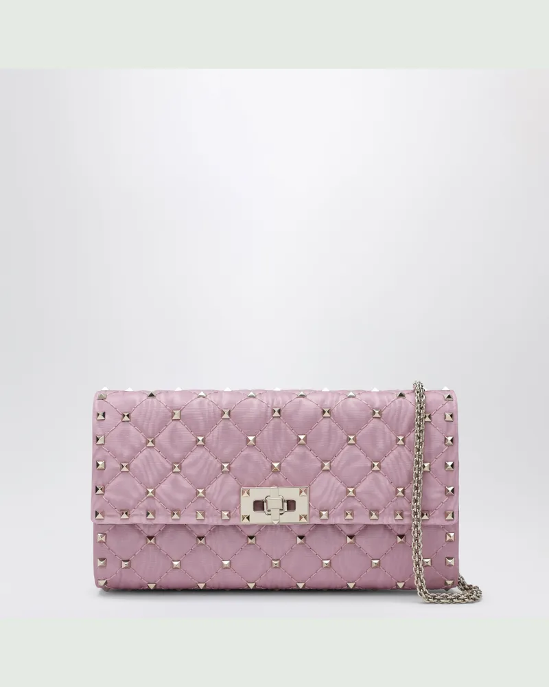 Valentino Garavani Rosa Rockstud Spike Umhängetasche Pink