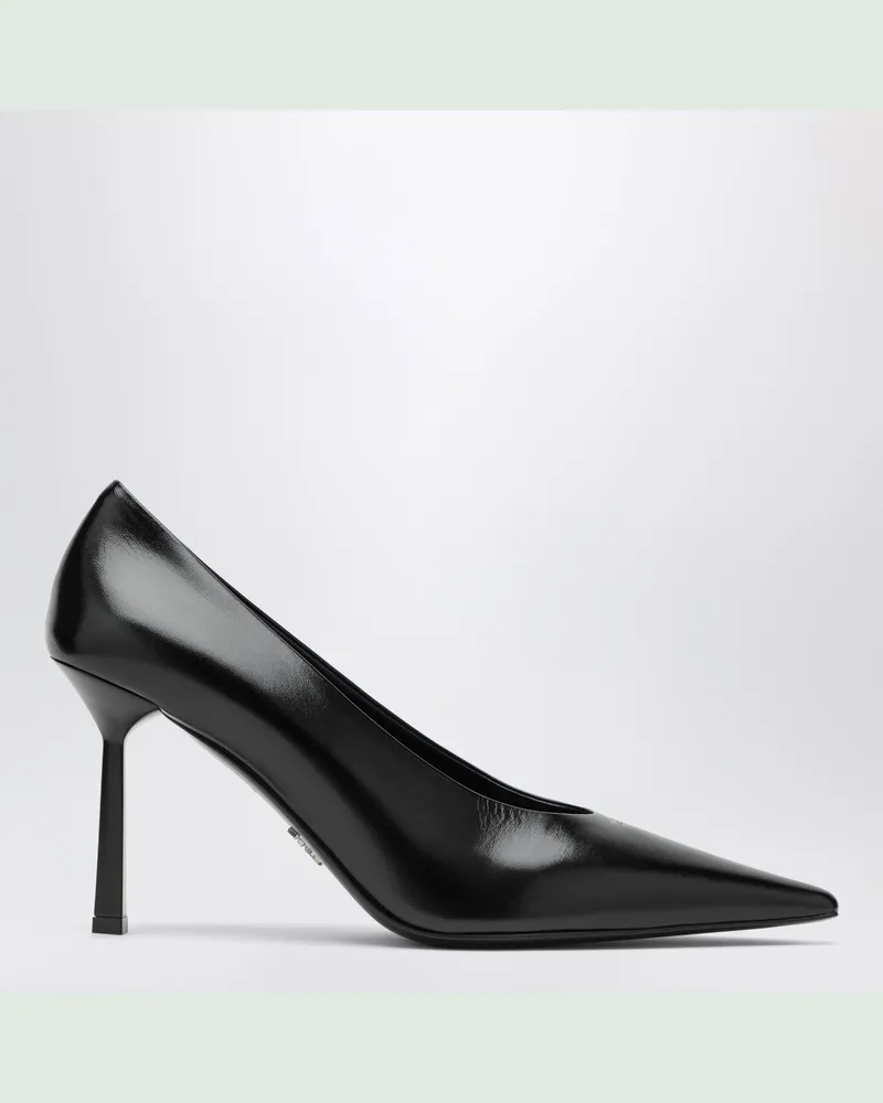 Prada Schwarze Pumps aus Leder Black